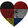 Germany Holland Netherlands identity heart