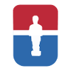 Foosball table football logo