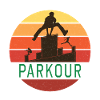 Parkour Sport Freerunning Retro
