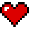 pixel heart