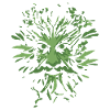 Celtic symbols Green man gift idea