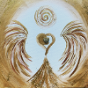 Heart angel of abundance