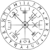 Vegvisir Wikinger Symbol