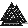Valknut viking symbol