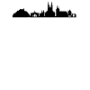 Fulda skyline noir