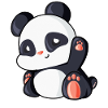 Süßer Panda Geschenk Idee Pandabär