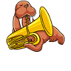 Tuba tuba player gift funny