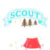 Fière maman scoute