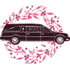 Hearse pogrzebowy kwiatowy zakład pogrzebowy