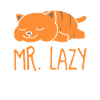 Mr. Lazy print design