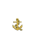 Skipper, Sailor, Seemann mit Anker