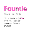 Funny aunt saying design