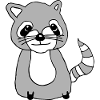 waschbär
