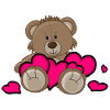 Heart Bear Valentine Love