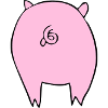 pigs butt