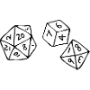 RPG Role-Playing Dice