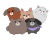 Kawaii dogs