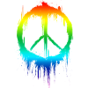 Peace sign 70s