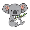 Koala - with branch