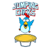 Jumping Chick Trampoline Humor