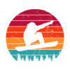 Snowboarding snowboarding snowboarder idée cadeau