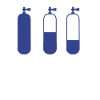 diving cylinders