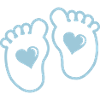 pieds de bébé