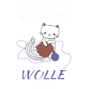 Cat handmade crochet knitting wool