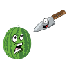 Wassermelone Comic
