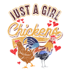 Fille de poulet