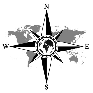 Williamson - Weltkarte - Black - Gray