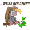 Weiss der Geier