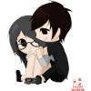 Otaku Anime Paar Chibi Kawaii