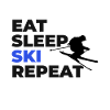Eat Sleep Ski Repeat