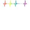 Cycling Rainbow Heartbeat