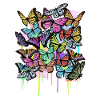 Rainbow Butterflies Womens Butterfly Lover