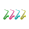 Retro Saxophone Musicians