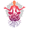 Yoga meditation lotus flower