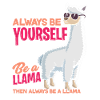 Lama Lustiges Geschenk