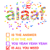Alaaf is alles wat je nodig hebt Carnaval Confetti kostuum plezier