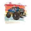 Retro Monster Truck