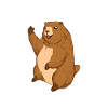 Marmotte Maskot Marmot Gift