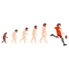 Evolution Rugby Funny Gift Idea