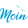 Moin - Spruch Design Geschenk