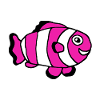 Pinker Clownfisch, Weibchen, Mädchen