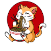 Ramen cat