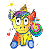 Happy unicorn