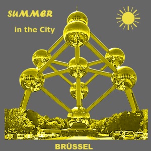 Summer Brüssel Belgien Bruxelles Atomium Sommer