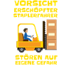 Staplerfahrer Und Paketen - Gabelstapler