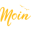 Moin - Spruch Design Geschenk